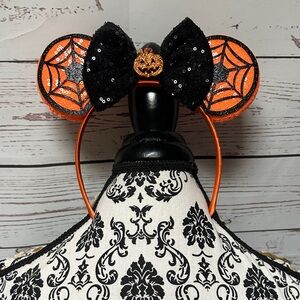 Halloween Spider Web Ears Headband